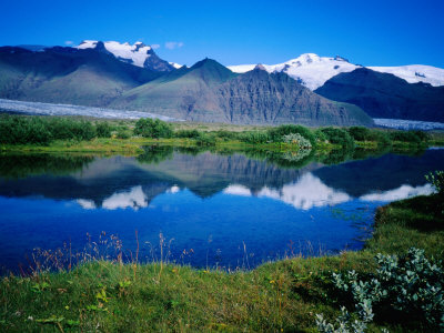 View Of Icelands Highest Mountain Hvannadalshnukur, In The Skaftafell National Park, Iceland by Graeme Cornwallis Pricing Limited Edition Print image