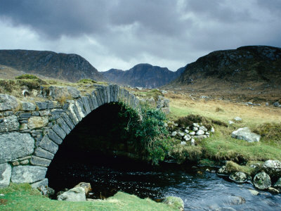 Bridge Into The Poisoned Glen In Derryveagh, Ireland by Gareth Mccormack Pricing Limited Edition Print image