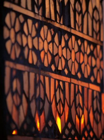 Sun Reflecting On Mosaic Tiles On Madalay Hill, Mandalay, Myanmar (Burma) by Bernard Napthine Pricing Limited Edition Print image