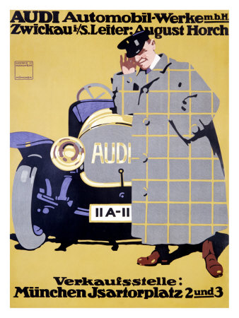 Audi by Ludwig Hohlwein Pricing Limited Edition Print image