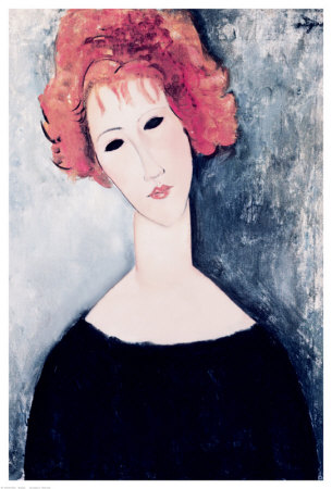 Redhead by Amedeo Modigliani Pricing Limited Edition Print image