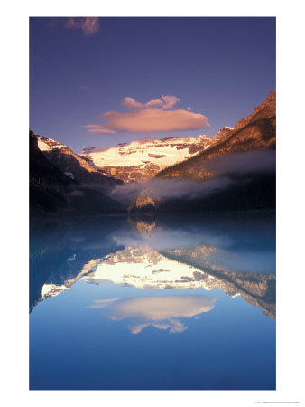 Lake Louise Morning, Canada by Michele Westmorland Pricing Limited Edition Print image