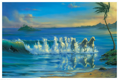 Galloping Waves by Jim Warren Pricing Limited Edition Print image