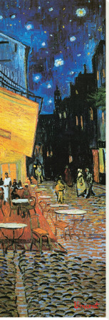 Cafe Terrace At Night (Detail) by Vincent Van Gogh Pricing Limited Edition Print image