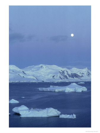 Moonrise, Antarctica by Ben Osborne Pricing Limited Edition Print image