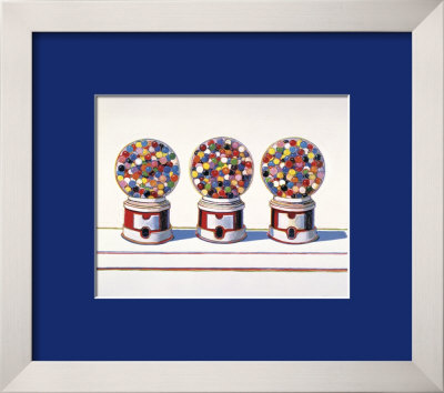 Three Machines, 1963 by Wayne Thiebaud Pricing Limited Edition Print image