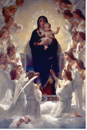 The Virgin With Angels by William Adolphe Bouguereau Pricing Limited Edition Print image