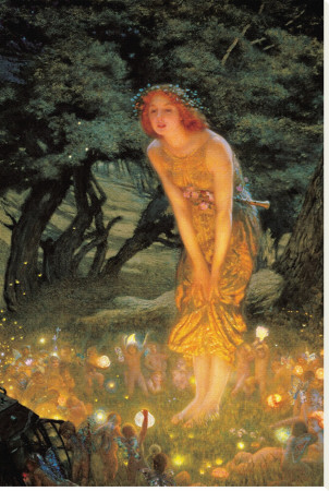 Midsummer Dream by Edward Robert Hughes Pricing Limited Edition Print image