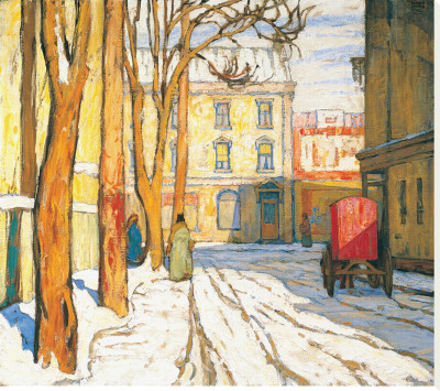 Toronto Street, Winter Morning by Lawren S. Harris Pricing Limited Edition Print image