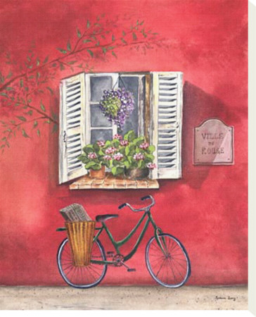 French Bicycle Iii by Katharine Gracey Pricing Limited Edition Print image