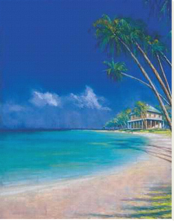 Bahama Cove by Fred Fieber Pricing Limited Edition Print image