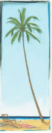 Seaside Coconut Tree by Paul Gibson Pricing Limited Edition Print image