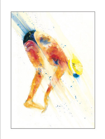 Swimmer by Kim Kennedy Pricing Limited Edition Print image
