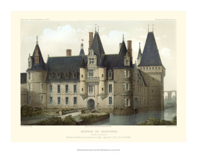 Petite French Chateaux Ii by Victor Petit Pricing Limited Edition Print image