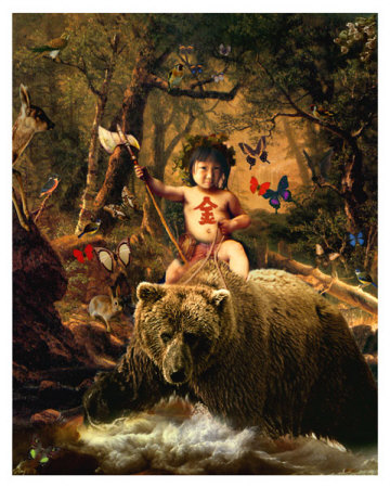 Kintaro by Howard David Johnson Pricing Limited Edition Print image