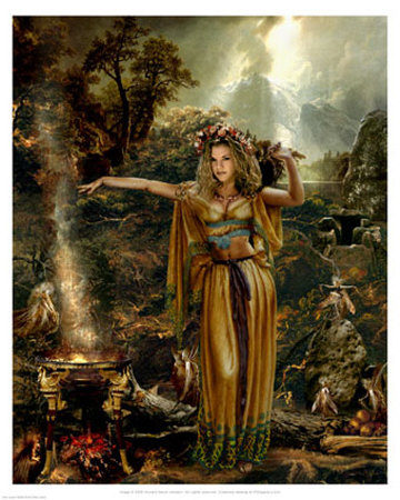 Fairy Queen Medb Of The Sidhe by Howard David Johnson Pricing Limited Edition Print image