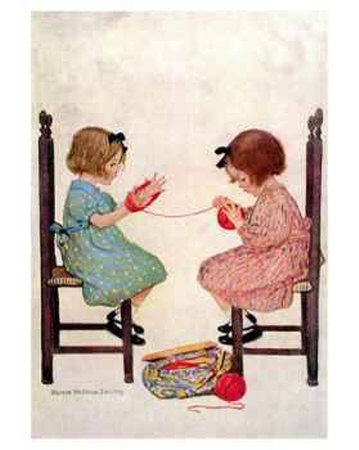 Yarn by Jessie Willcox-Smith Pricing Limited Edition Print image