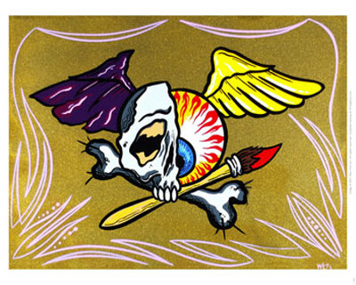 Flying Eyeball by Wes Core Pricing Limited Edition Print image