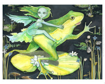 Fairy And Frog by Lealand Eve Pricing Limited Edition Print image
