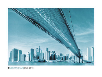 Manhattan Skyline by David Noton Pricing Limited Edition Print image