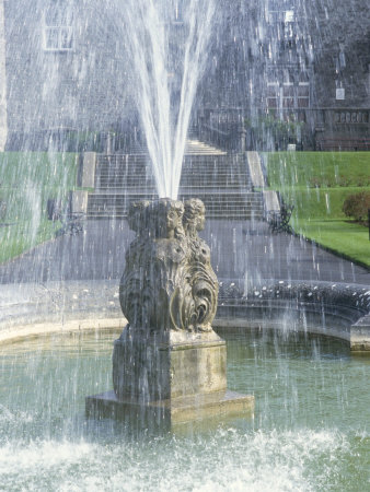 Fountain, Garden Of Kilkenny Castle, 13Th Century, Kilkenny by Brigitte Bott Pricing Limited Edition Print image
