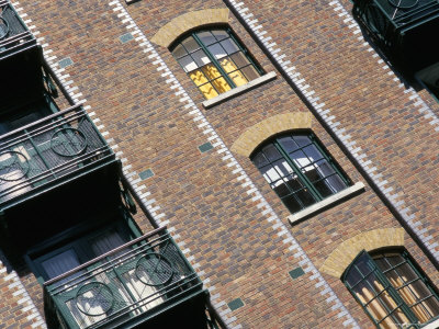 Restored Wharf Buildings, Now Flats, Bermondsey, London, England, United Kingdom by Brigitte Bott Pricing Limited Edition Print image