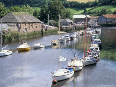 River Dart At Totnes, An Important Inland Port In The 16Th Century, Devon, England by Brigitte Bott Pricing Limited Edition Print image