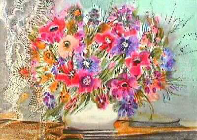 Bouquet De Fleurs Ii by Monique Journod Pricing Limited Edition Print image