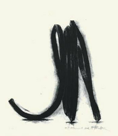 Ligne Indeterminee I by Bernar Venet Pricing Limited Edition Print image