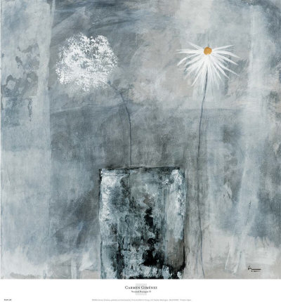 Neutral Bouquet Ii by Carmen Giménez Pricing Limited Edition Print image