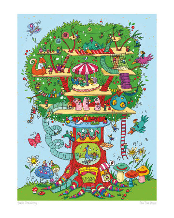 The Tree House by Joelle Dreidemy Pricing Limited Edition Print image
