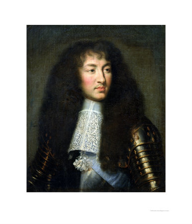 Portrait Of Louis Xiv (1638-1715) by Charles Le Brun Pricing Limited Edition Print image