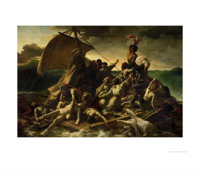 The Raft Of The Medusa, 1819 by Theodore Gericault Pricing Limited Edition Print image