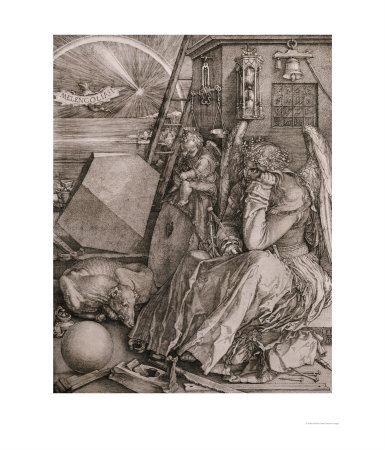 Melancholia, 1513 by Albrecht Dürer Pricing Limited Edition Print image
