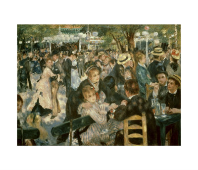 Ball At The Moulin De La Galette, Montmartre by Pierre-Auguste Renoir Pricing Limited Edition Print image
