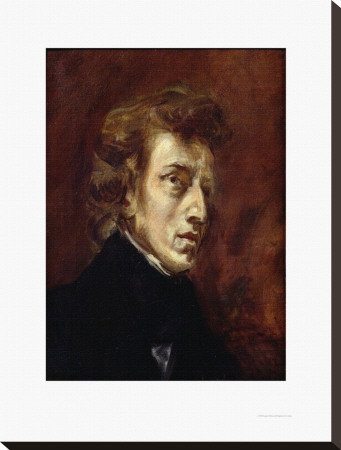 Frederic Chopin (1810-49) 1838 by Eugene Delacroix Pricing Limited Edition Print image