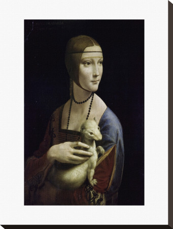 Portrait Of Cecilia Gallerani (Lady With An Ermine) by Leonardo Da Vinci Pricing Limited Edition Print image
