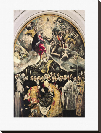The Burial Of Count Orgaz, From A Legend Of 1323, 1586-88 by El Greco Pricing Limited Edition Print image