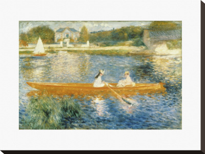 The Seine At Asnieres by Pierre-Auguste Renoir Pricing Limited Edition Print image
