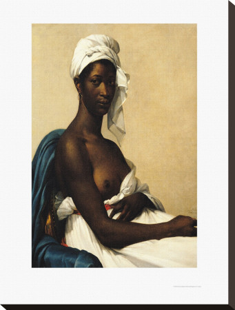 Portrait Of A Negress, 1799-1800 by Marie Guilhelmine Benoist Pricing Limited Edition Print image