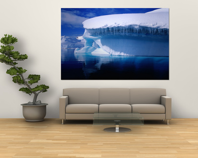 Icebergs In Wilhelmina Bay, Antarctica by Juliet Coombe Pricing Limited Edition Print image