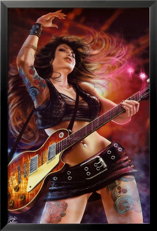 Rock Chick by Cris De Lara Pricing Limited Edition Print image