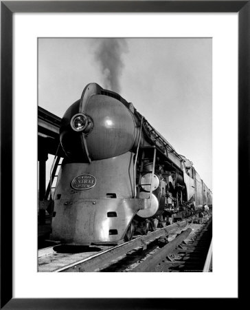 20Th Century Limited Train On Tracks by Alfred Eisenstaedt Pricing Limited Edition Print image