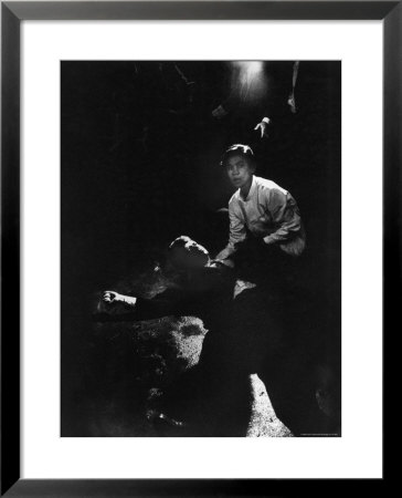 Sen. Robert Kennedy Sprawled Semiconscious In Own Blood On Floor After Being Shot In Brain And Neck by Bill Eppridge Pricing Limited Edition Print image