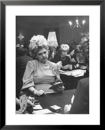 American Women Playing Bridge by Nina Leen Pricing Limited Edition Print image