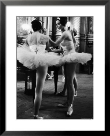 Ballerinas Practicing At Paris Opera Ballet School by Alfred Eisenstaedt Pricing Limited Edition Print image