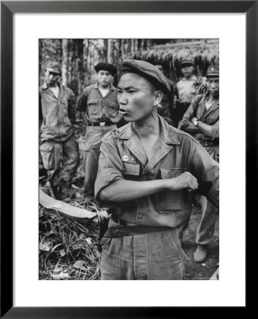 Lt. Col. Pao Vang, Leader Of The Laotian Troops In The Pa Dong Area by John Dominis Pricing Limited Edition Print image