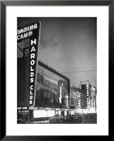 The Harolds Gambling Casino Lighting Up Like A Candle by J. R. Eyerman Pricing Limited Edition Print image