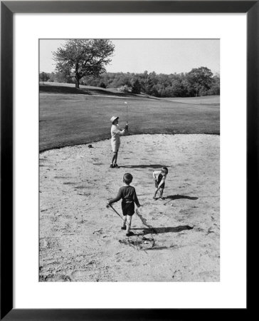 Woman Participating In Ladies Day At A Golf Club by Joe Scherschel Pricing Limited Edition Print image