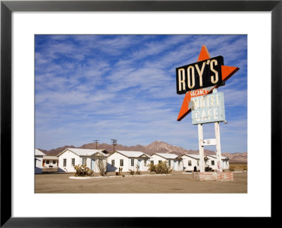 Roy's Cafe, Motel And Garage, Route 66, Amboy, California, United States Of America, North America by Richard Cummins Pricing Limited Edition Print image